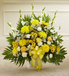 (image for) Yellow Sympathy Floor Basket