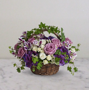 A Full of Life Flowers Basket