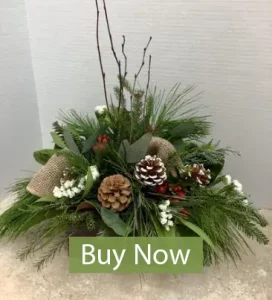 All Natural Burlap Centerpiece (image for) All Natural Burlap Centerpiece