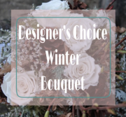 Custom Winter Arrangement Of Fresh Flowers