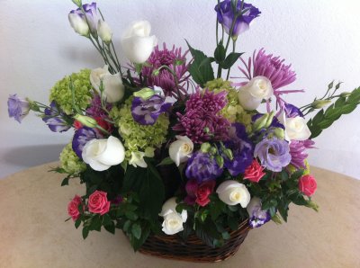 Deep in Purple Basket