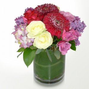 The Lilac And Red Bouquet The Lilac And Red Bouquet