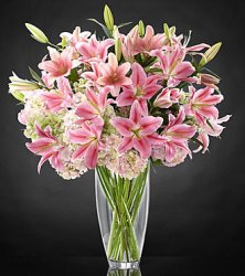 Intrigue Luxury Lily And Hydrangea Bouquet (image for) Intrigue Luxury Lily And Hydrangea Bouquet