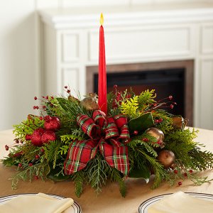 Christmas Calling Holiday Centerpiece (image for) Christmas Calling Holiday Centerpiece