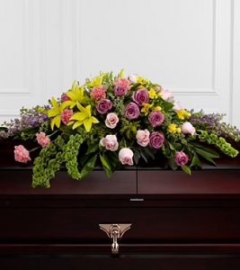 Forever Beloved Casket Spray