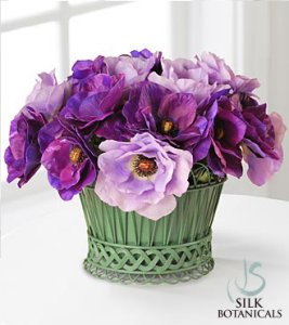 Poppy Anemone Basket (image for) Poppy Anemone Basket