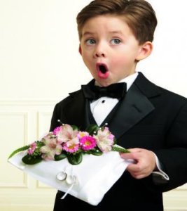 The Sparkle Pink Ring Pillow (image for) The Sparkle Pink Ring Pillow