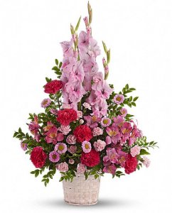Heavenly Heights Flowers Basket Heavenly Heights Flowers Basket