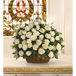 Bountiful Rose Basket (image for) Bountiful Rose Basket