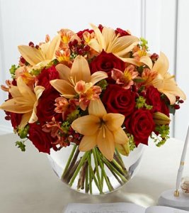 Lily & Rose Arrangement Lily & Rose Arrangement