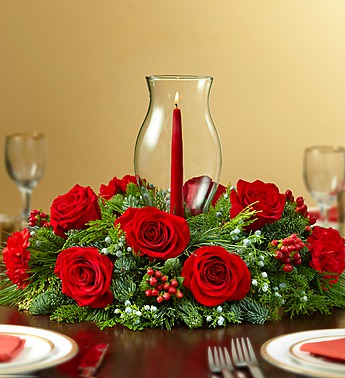 (image for) Red Holiday Cheer Centerpiece