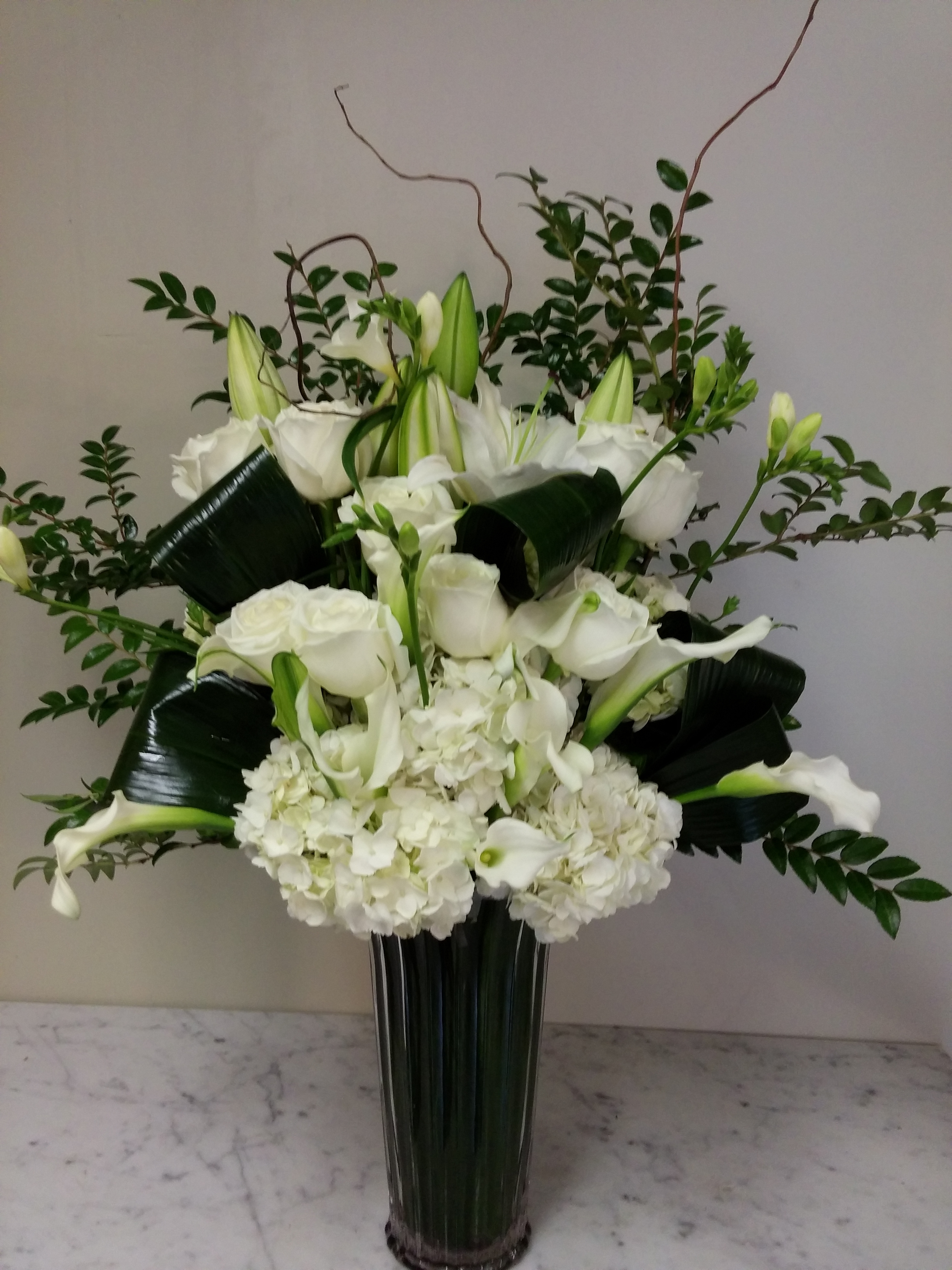 (image for) Snowy White Bouquet