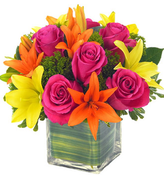 (image for) Lovely Lily And Rose Bouquet