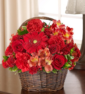 Red Sympathy Basket