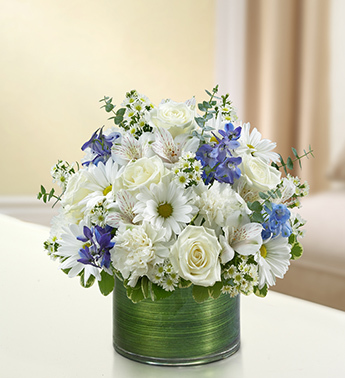 Blue and White Cherished Memories