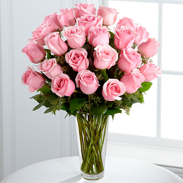 (image for) A Pink Roses Bouquet - 2 Dozen