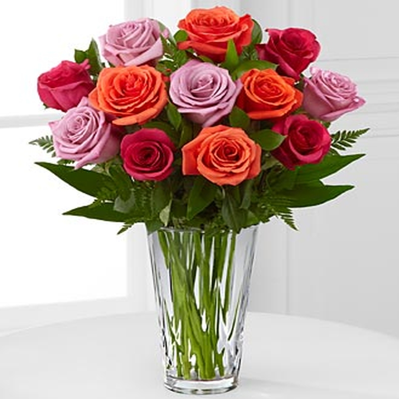 (image for) Passion for Color Rose Bouquet