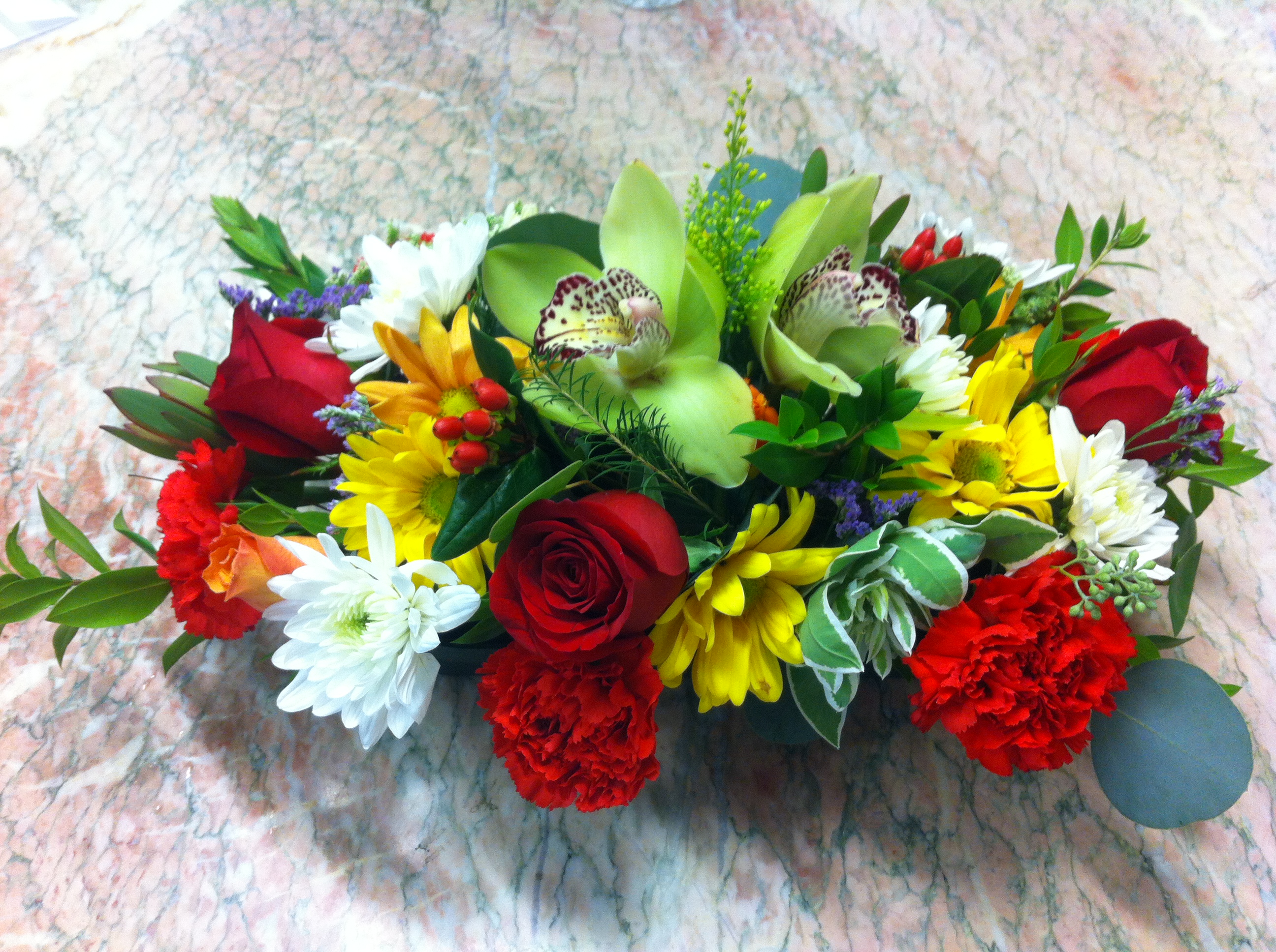 (image for) Cymbidium Centerpiece