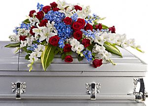 Distinguished Service Casket Spray